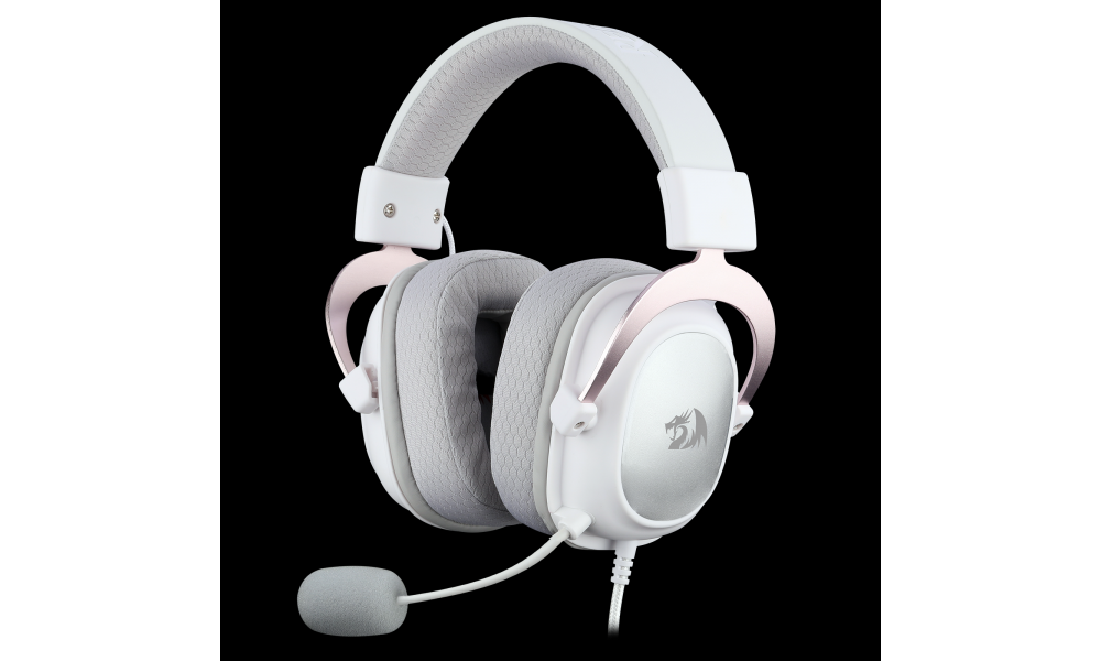 Headset Gamer Redrago Hero Sakura Branco - H530-W