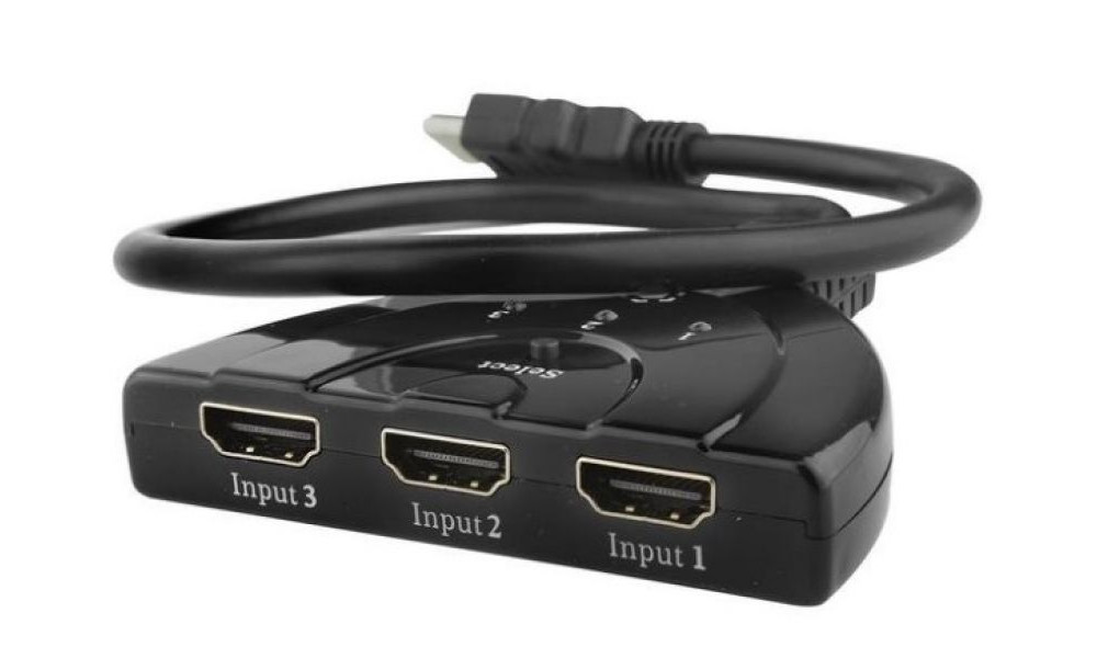 Switch Adaptador Lotus LT-389 HDMI 3 IN  1