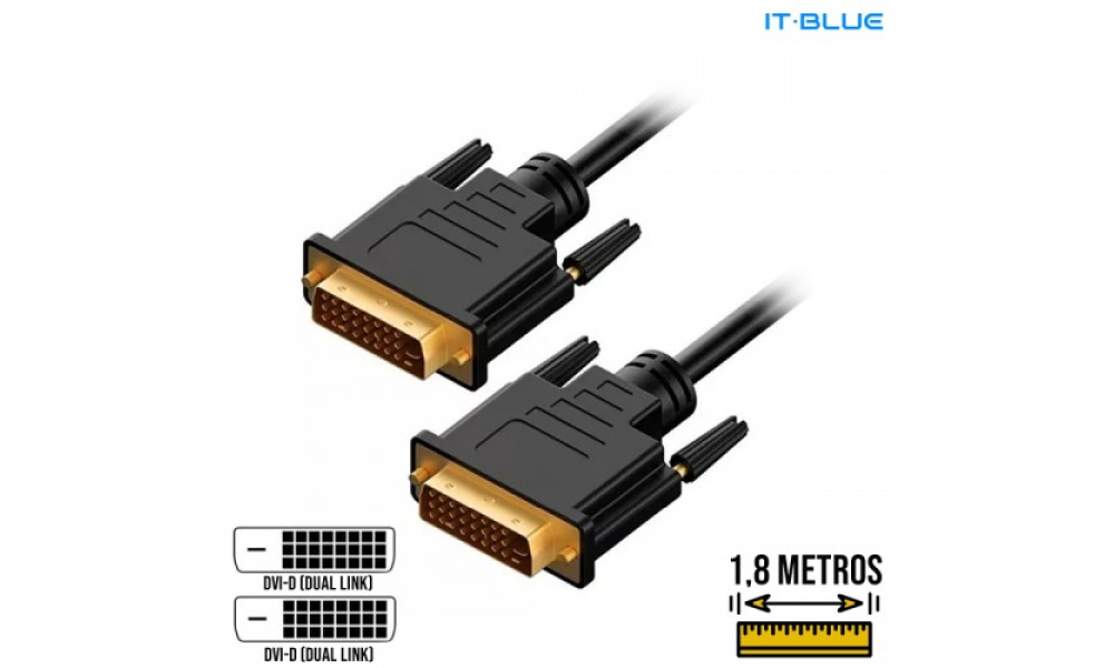 Cabo DVI para DVI 1,8M LE-6635