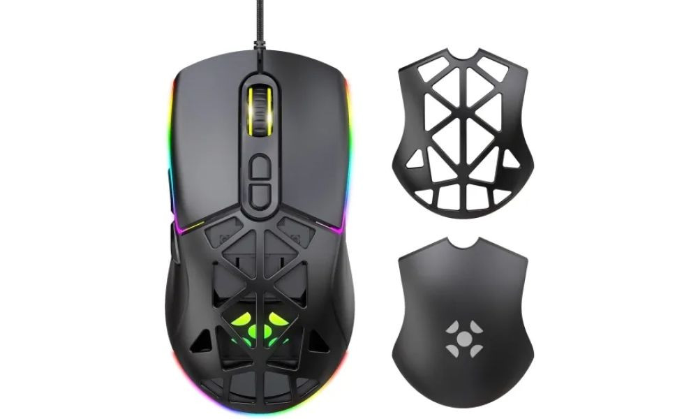 Mouse Gamer Fortrek Striker Preto