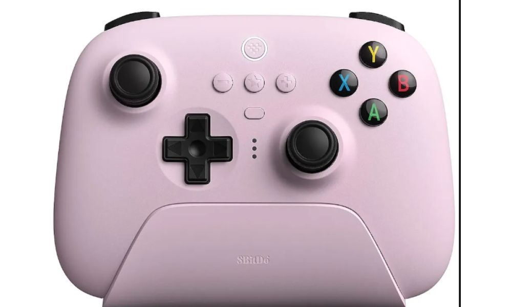 Controle Wireless 8BitDo - Ultimate (Rosa) com Dock - 81HA03