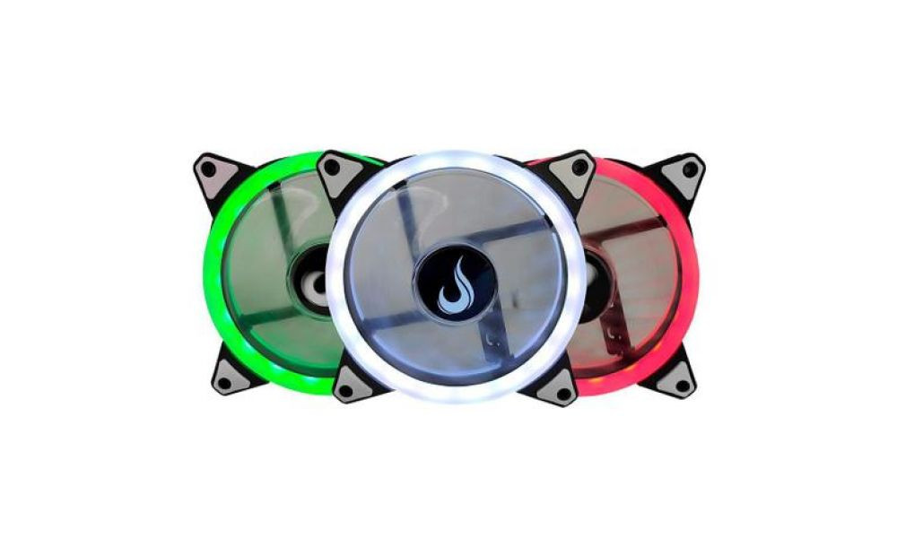 Kit 3 Fans Smart RGB RM-FN-02-RGB