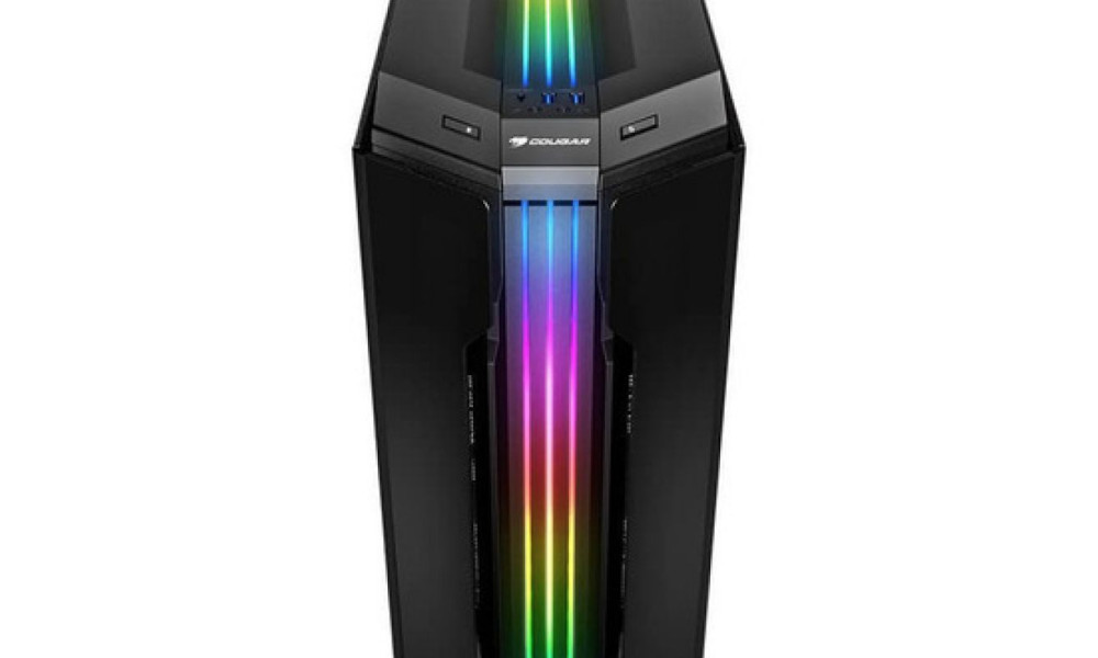Gabinete Gamer Cougar Gemini T, Mid Tower, RGB, 2 FANs, Lateral em Vidro - 106KMT0004-00