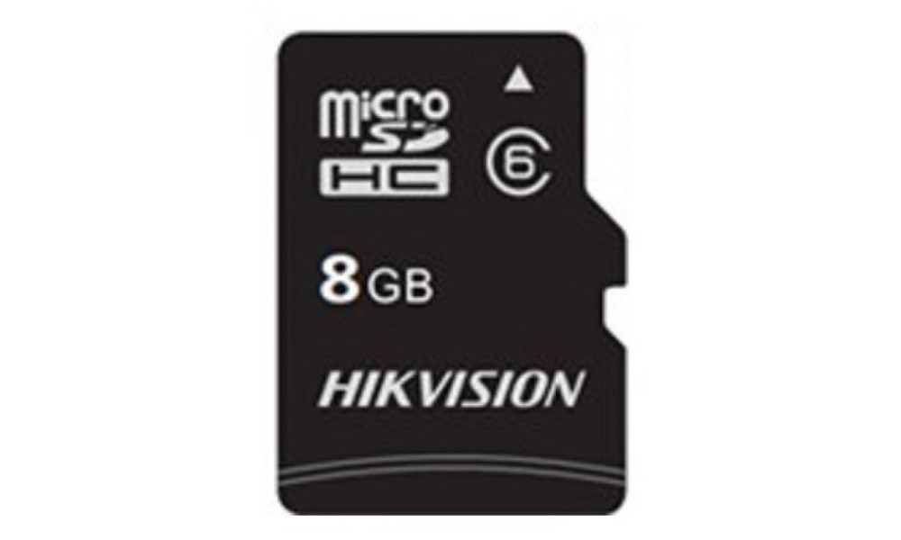 Cartão de Memória Hikvision Micro SD 8GB, Adaptador Class 10