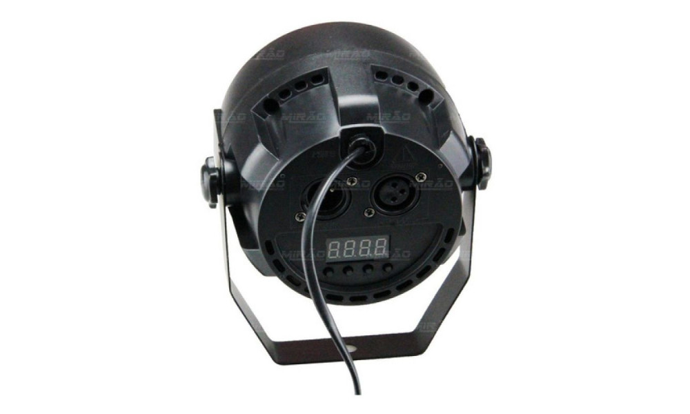 Refletor Strobo Dmx Canhão Led Par 64 Rgb 18w Digital