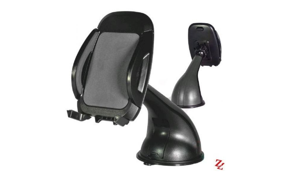 Suporte Veicular Para Celular e GPS SP-200 Preto EXBOM