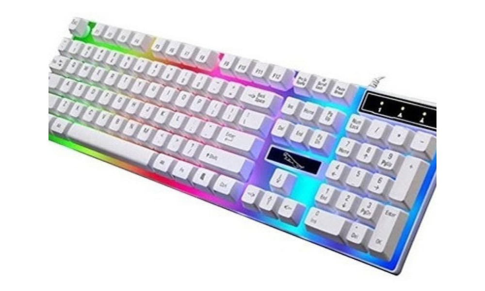 Teclado de Membrana VR6 Iluminado 104 Teclas