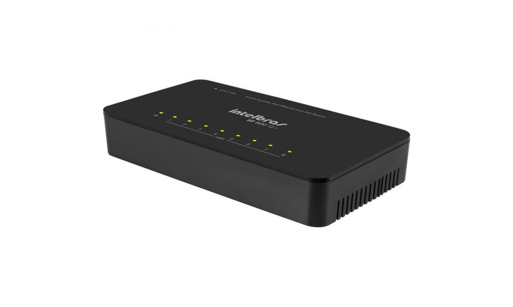 Switch Intelbras 8 Portas Fast Ethernet  - SF800