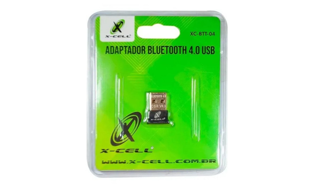 Adaptador Bluetooth 4.0 USB X-Cell XC-BTT-04