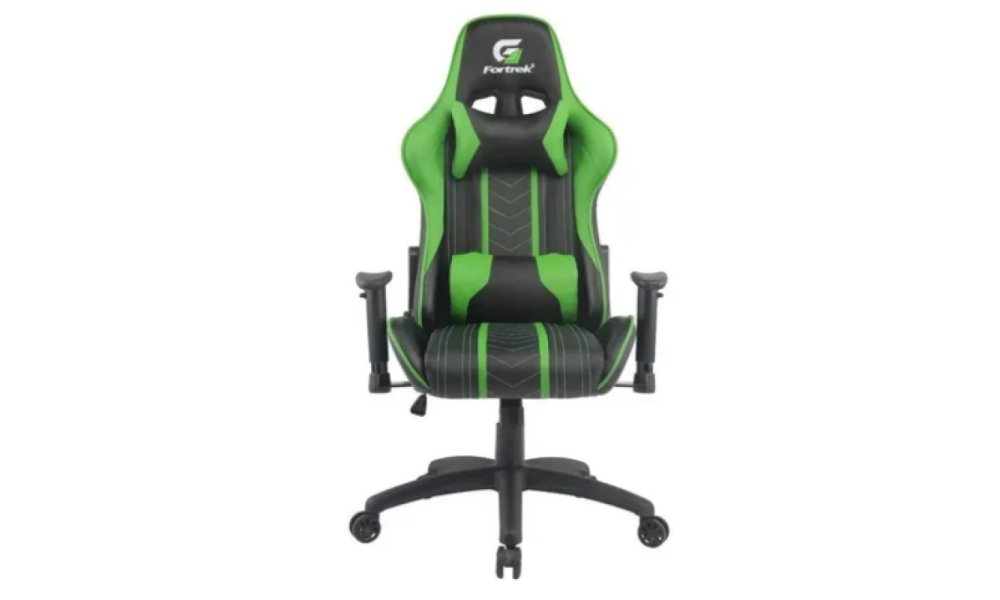 Cadeira Gamer Fortrek Black Hawk Preta/Verde