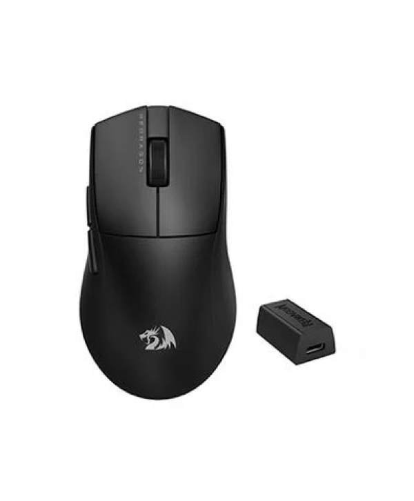 Mouse Gamer Sem Fio Redragon King 4K Pro, Wireless, 26000 DPI, 7 Botões, Preto - M916-PRO-4K
