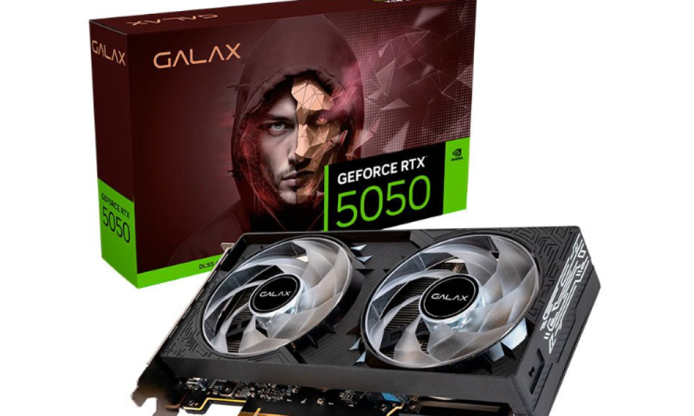 Placa de Video Galax GeForce RTX 5050 1-Click OC V2, 8GB, GDDR6, 128-bit