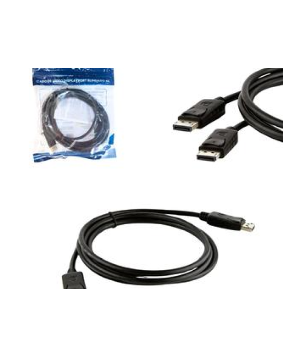 Cabo Displayport Macho Para Macho Blindado 1,5Metros 4K KP-YP5006 KNUP