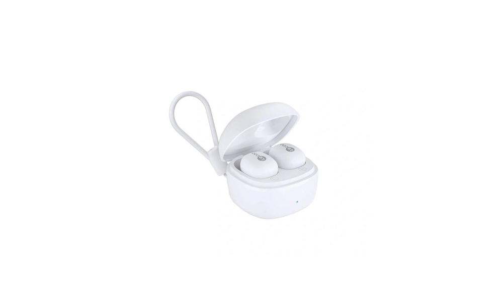 FONE DE OUVIDO SEM FIO LECOO EW301 BLUETOOTH 5.0 BRANCO