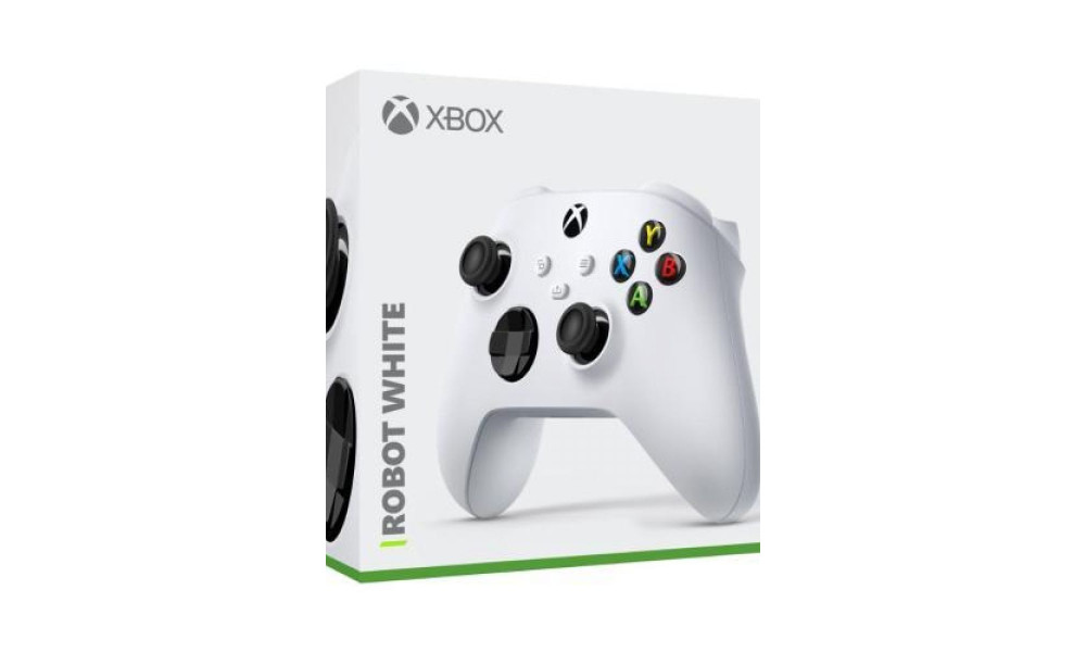 Controle XBOX Serie White Robot