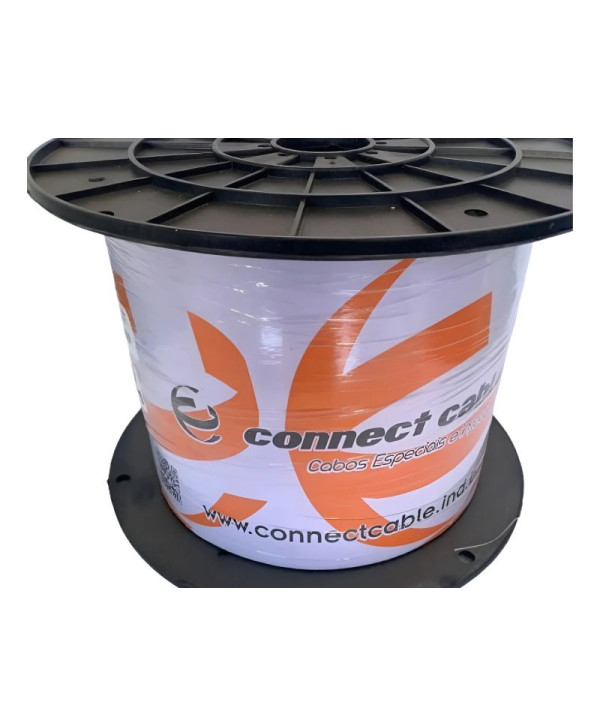 Rolo de Cabo de Rede UTP RJ45 Connect Multitoc Ftp 4 Pares Azul 305m