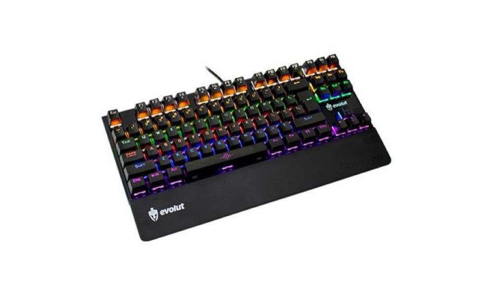 Teclado Gamer Mecânico Evolut Assault EG204 (blue switch)