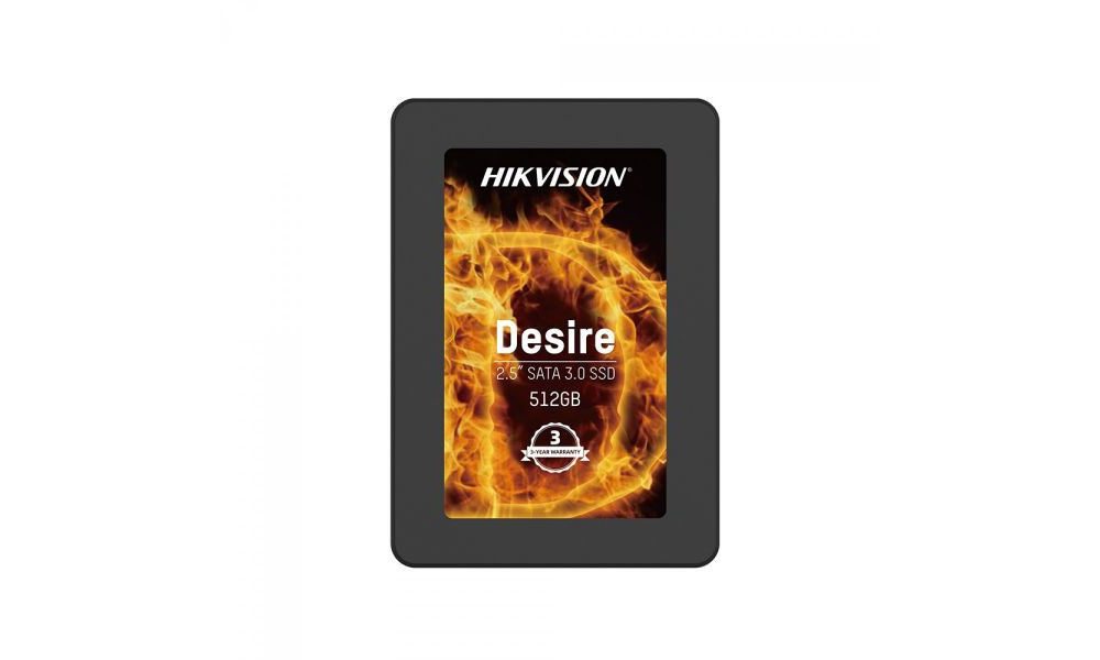 SSD Hikvision Desire, 512GB, Sata lll, Leitura 560Mbps e 505 Gravação