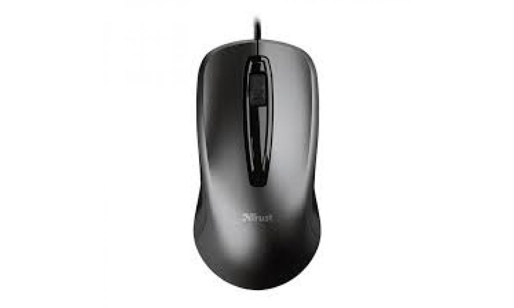 MOUSE TRUST CARVE 1200DPI PRETO, T23733