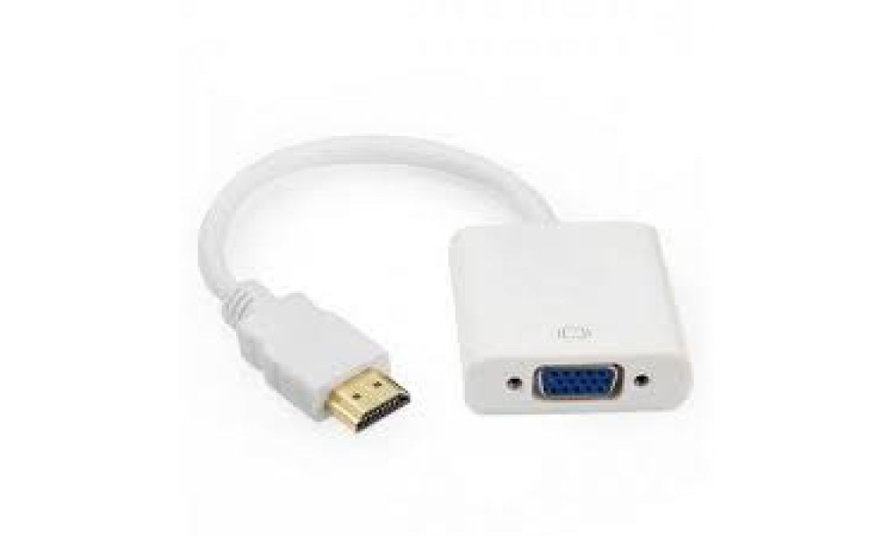 Adaptador Hdmi Para Vga Saída Áudio P2