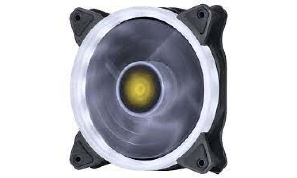 Fan/cooler Vx Gaming Para Gabinete V.ring Anel De Led 120x120mm Branco - Vringw - Vinik