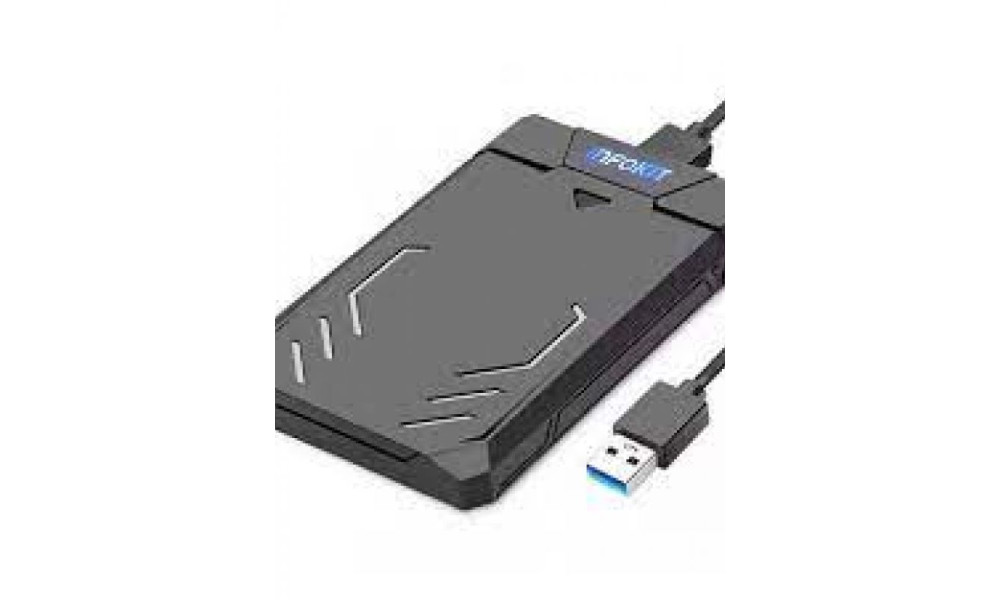 Case Para Hd 2.5 Sata II Usb 3.0 Fast 5gbps Apoio Uasp 3tb Gamer - Ecase-340