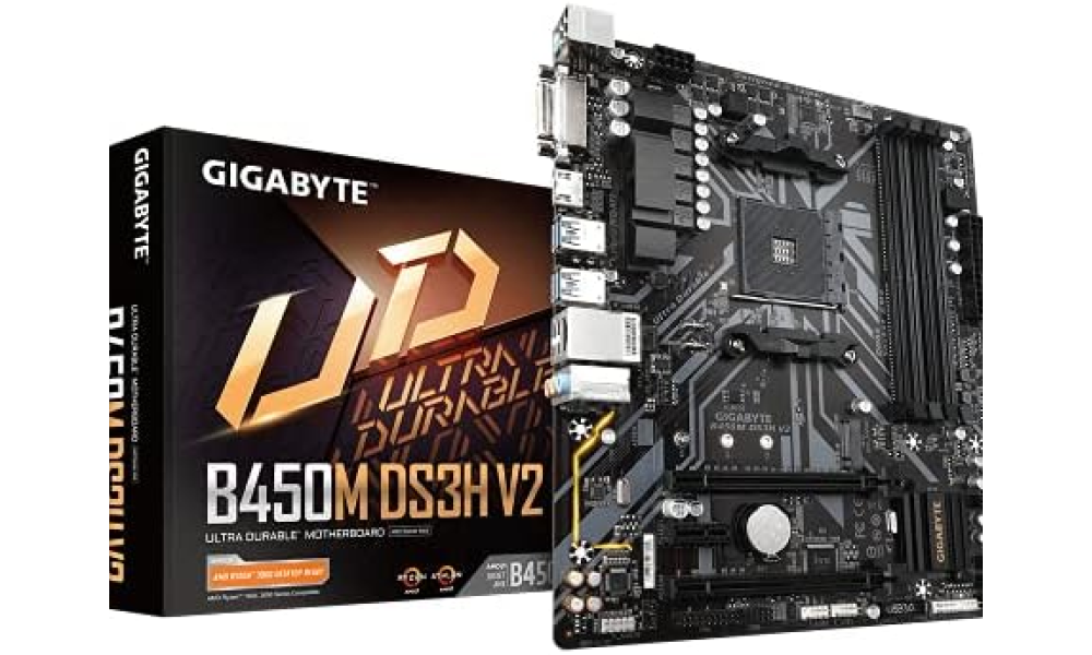 Placa Mãe Gigabyte A520M DS3H V2 DDR4, AM4, 4 slots