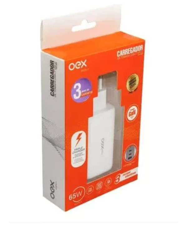 Carregador de Tomada USB CG202 - OEX