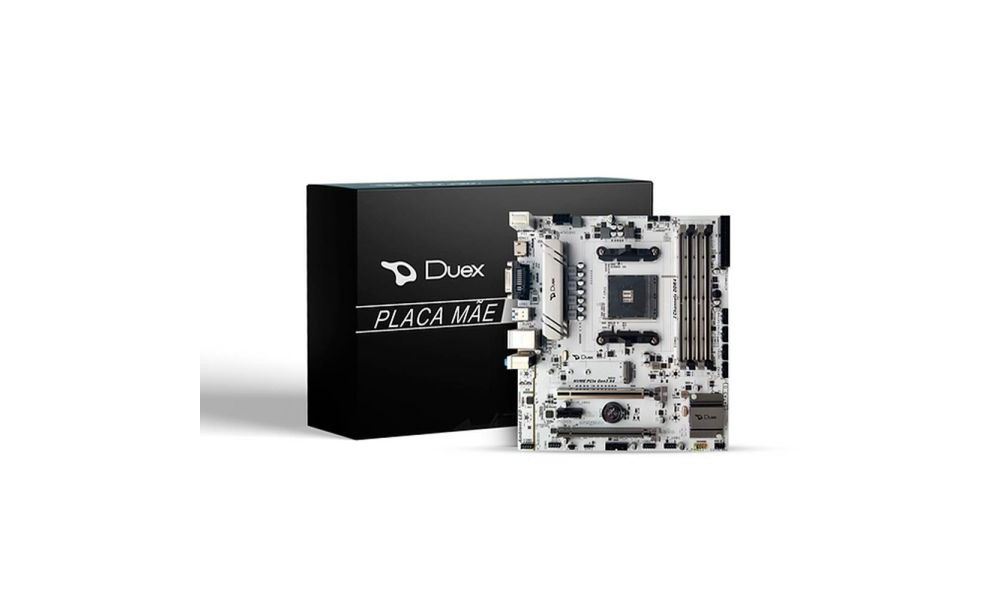 Placa Mãe Duex B550M, AMD AM4, Matx, DDR4