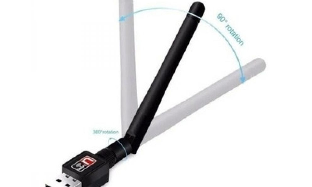 Antena WiFi USB 2.0 Adaptador Wireless 802.11N Ley-142