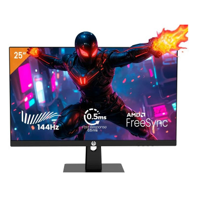Monitor Gamer Haiz 25 Ips Fhd 144hz 0.5ms Hdmi Dp Vesa Preto
