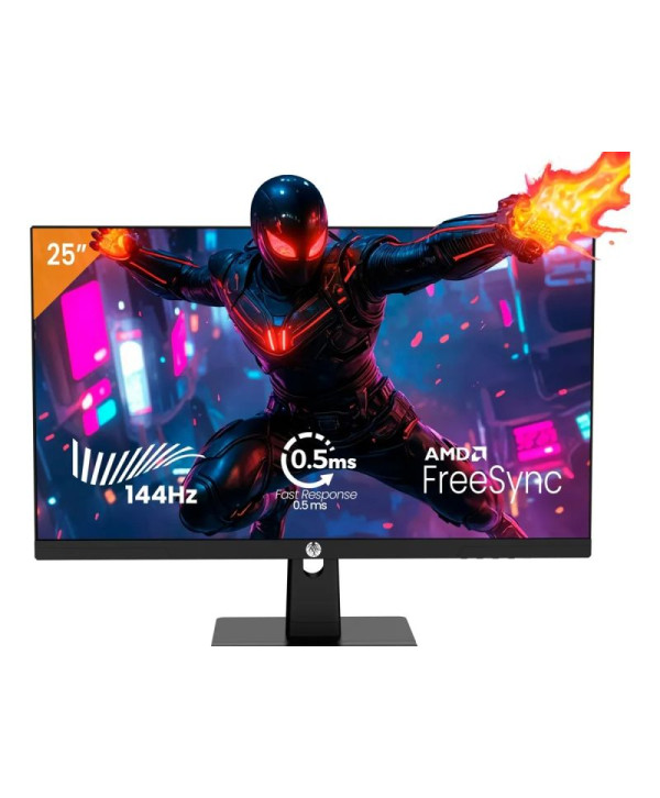 Monitor Gamer Haiz 25 Ips Fhd 144hz 0.5ms Hdmi Dp Vesa Preto