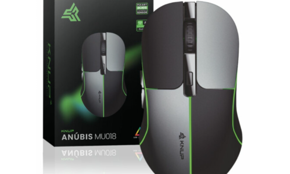 Mouse Gamer Sem fio Bluetooth e Wireless 2.4ghz KP-MU018