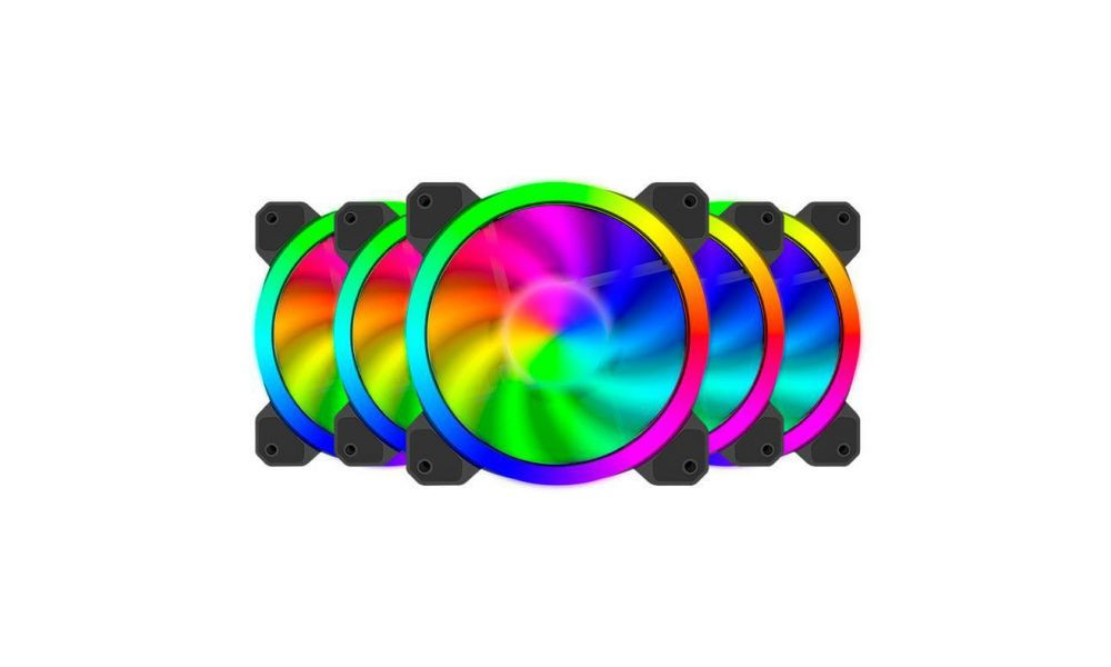 Kit Cooler T-TGF515  Com 5 Fans RGB - Preto