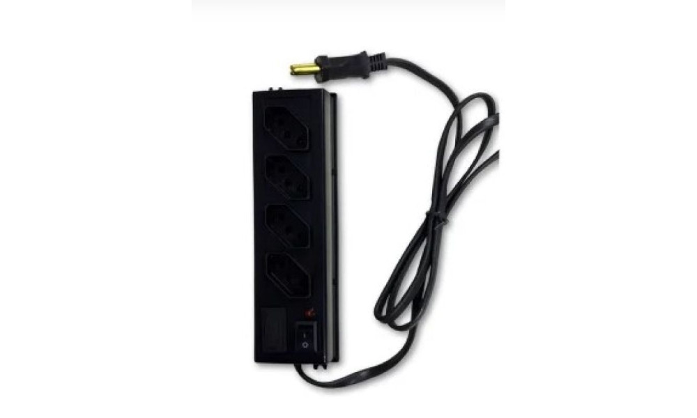 Filtro Linha 4 Tomadas Bivolt Jetcon