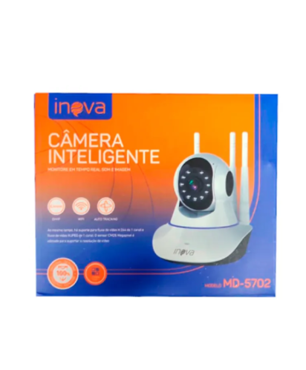 Câmera De Segurança Inteligente - INOVA - MD-5702