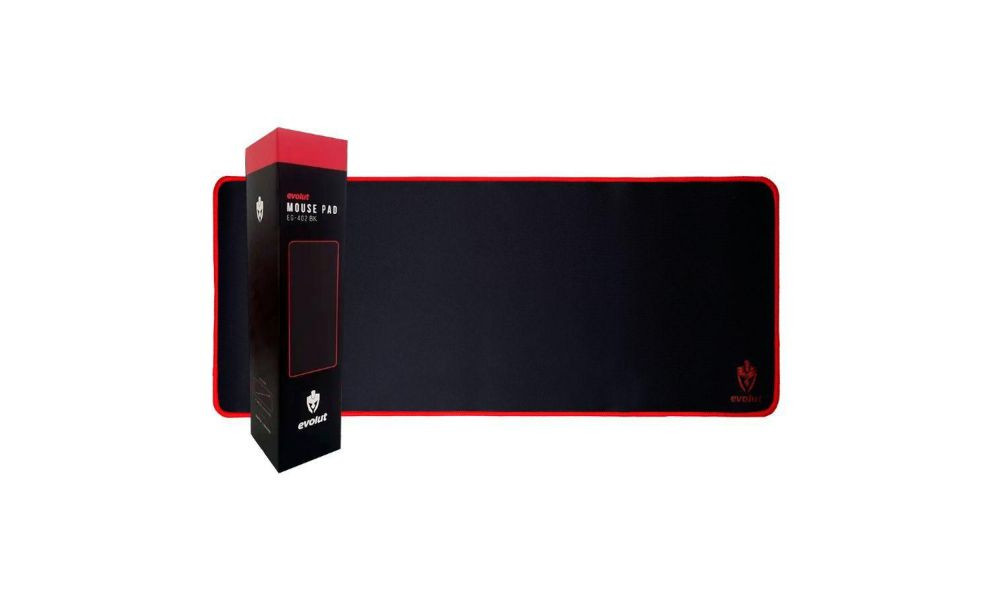 MOUSEPAD EVOLUT EG-403 VÁRIAS ESTAMPAS MEDIO 450X400X3,4MM PRETO