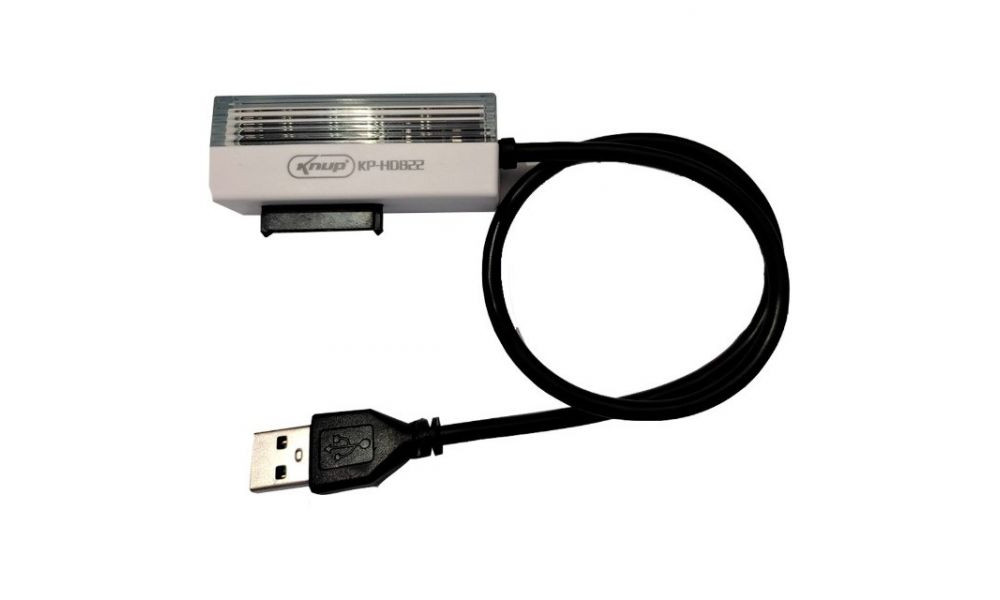 Cabo Conversor USB + Mini Sata 2.0 KP-HD822 - Knup