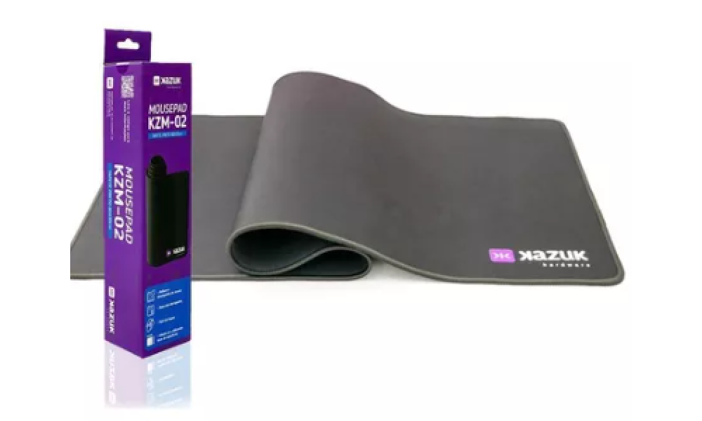 Mousepad  Extra Grande Kazuk 80x30cm Cor Preto