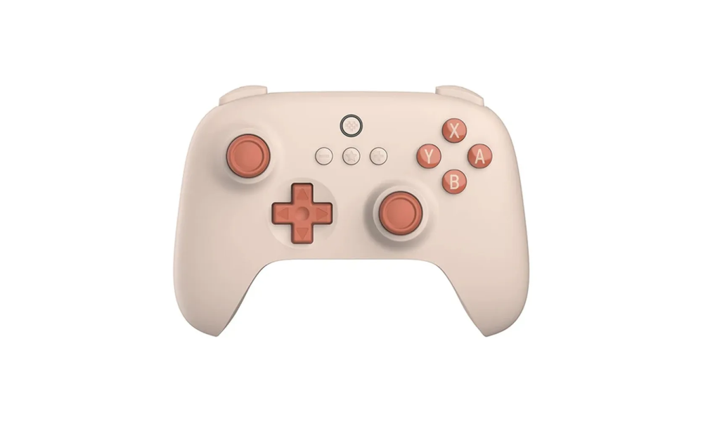 Controle Bluetooth para Nintendo Switch 8BitDo - Ultimate C (Laranja) - 80NB02