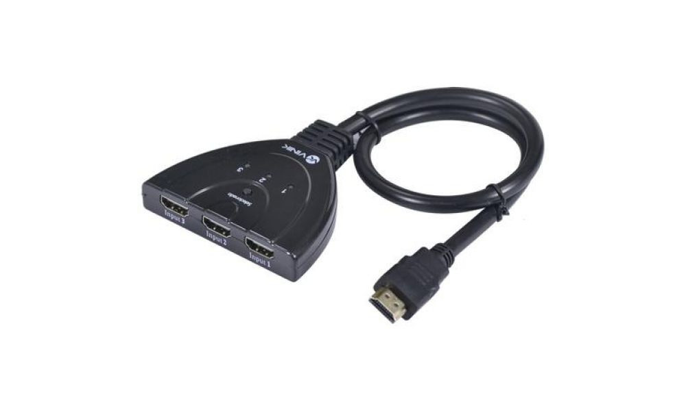 Switch HDMI 3x1 - 1.3v 3D 1080p Vinik