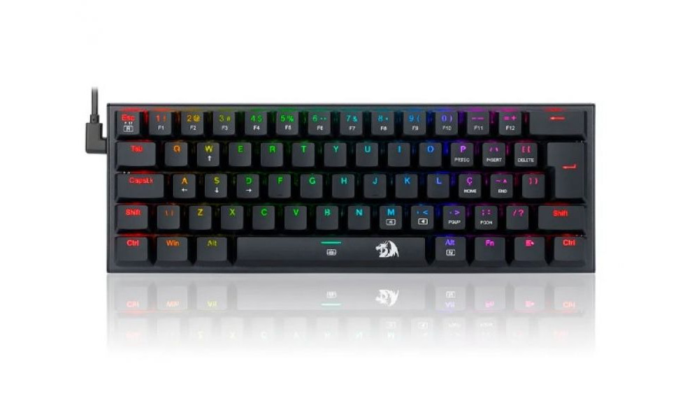 Teclado Mecanico Redragon Anivia Preto