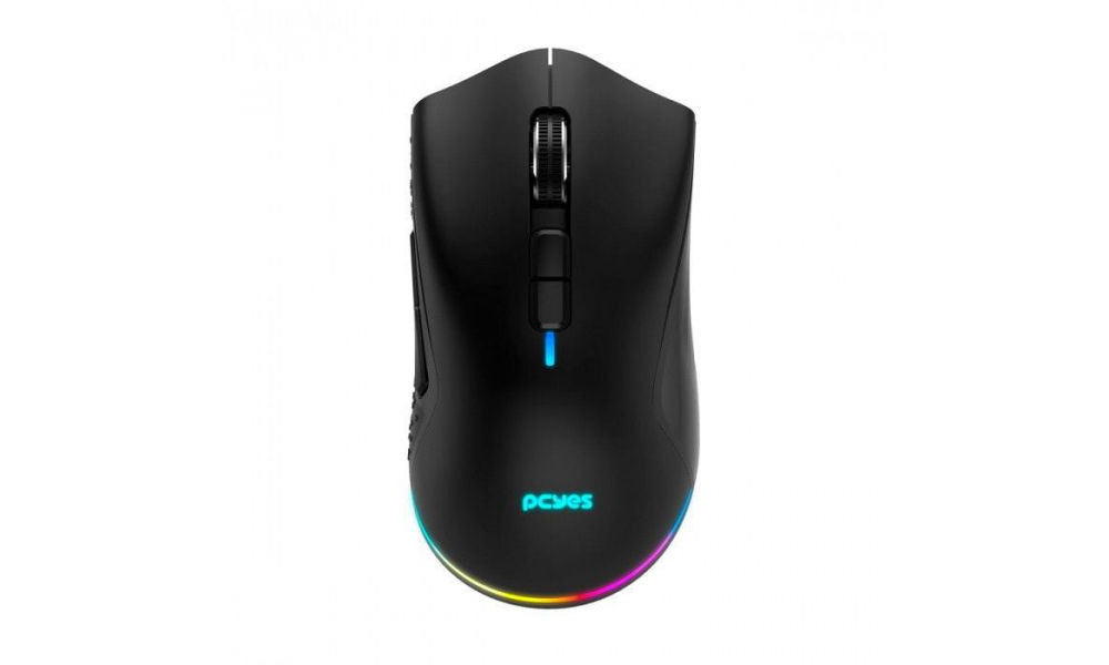 Mouse Gamer Sem Fio PCYES Anok 16000DPI - Recarregavel PMGAKRGB