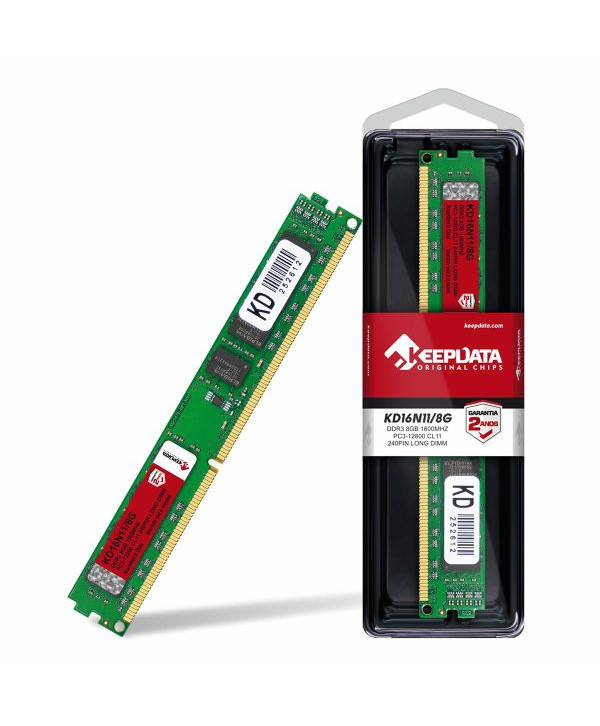 Memória Ram DDR3 8GB 1600MHZ, KEEPDATA 