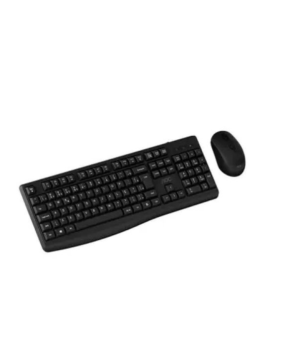 Kit Teclado e Mouse AOC Wireless Set, 2.4G, Preto - KM310 BK