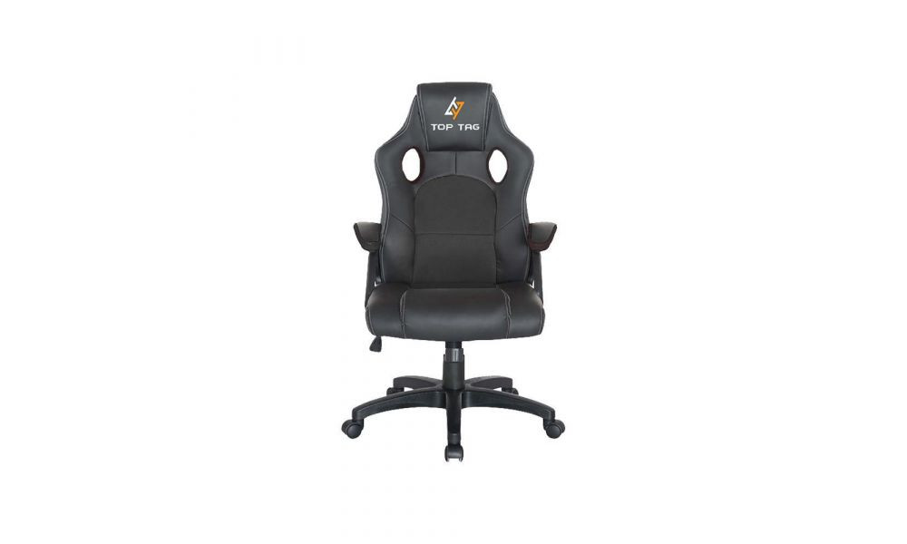 Cadeira Gamer Giratoria Preta TOPTAG - HS108