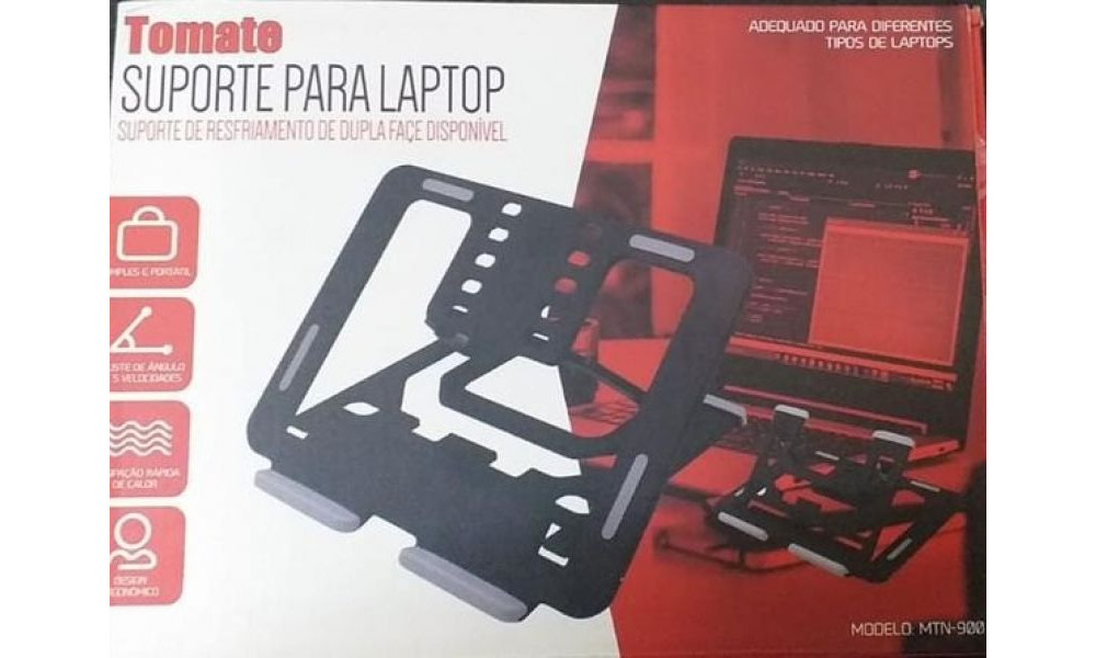 Suporte Ergonomico Para Notebook MTN-900 - Tomate