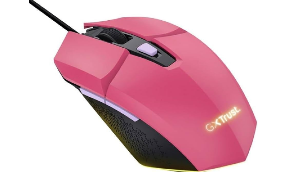 Mouse Trust Com Fio GXT109P Felox - Rosa