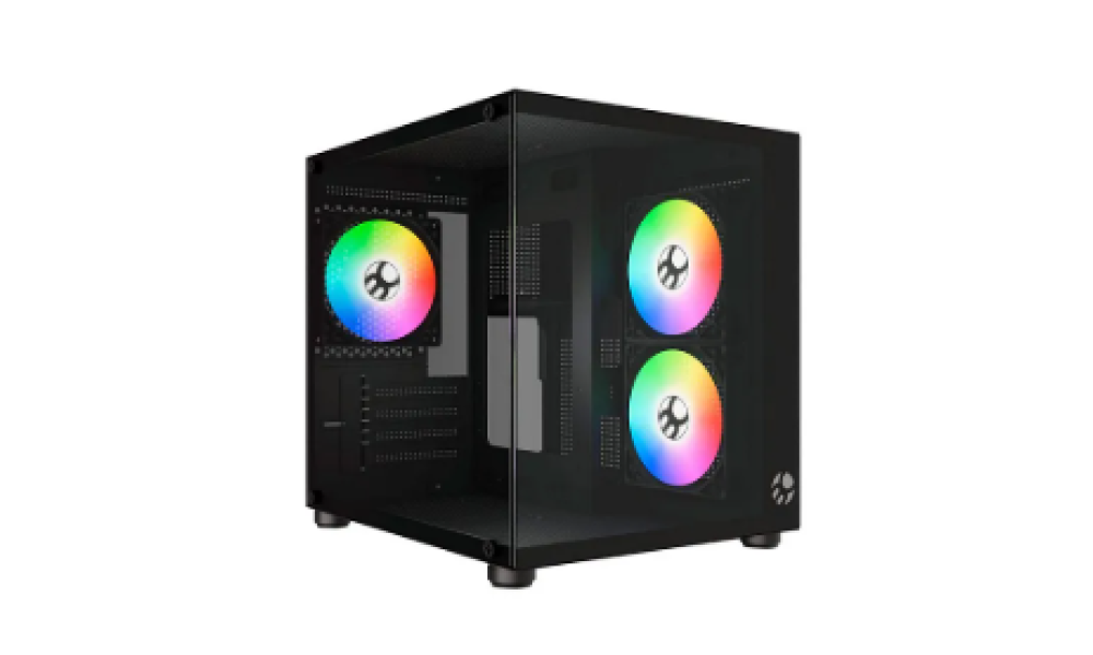 Gabinete Gamer BG-064 Bluecase Preto M-Atx