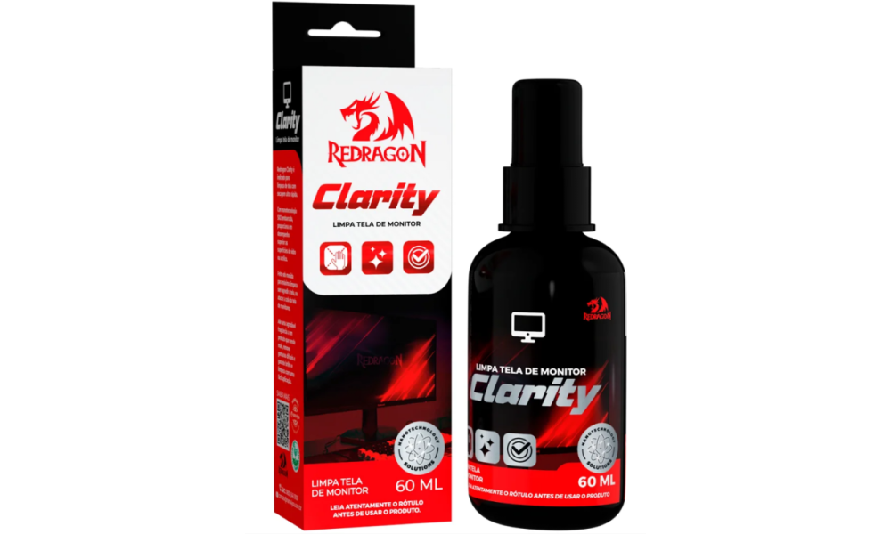 Limpa Telas Redragon Clarity 60ml 